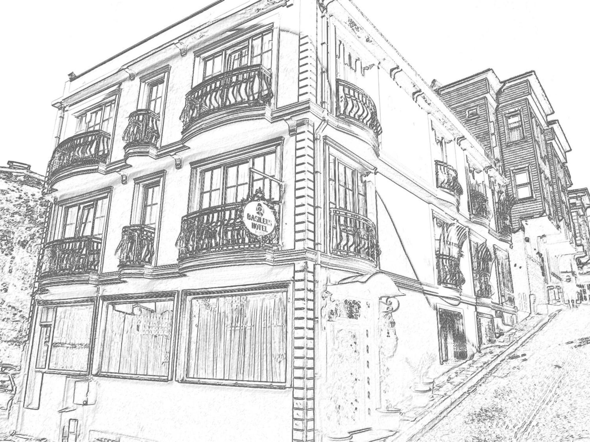 Basileus Hotel Istambul Exterior foto